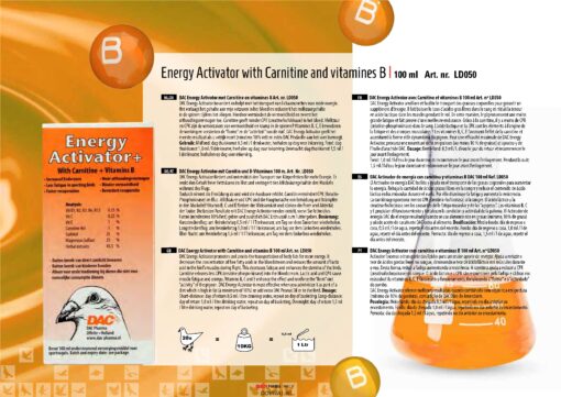 Dac pharma energy activator
