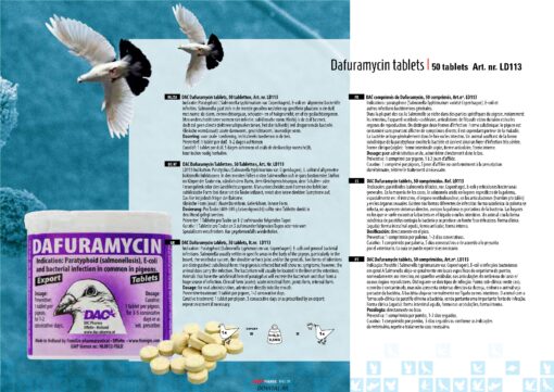 Dac Pharma Dafuramycine tablettennbspDACfolder80p10921losLR139